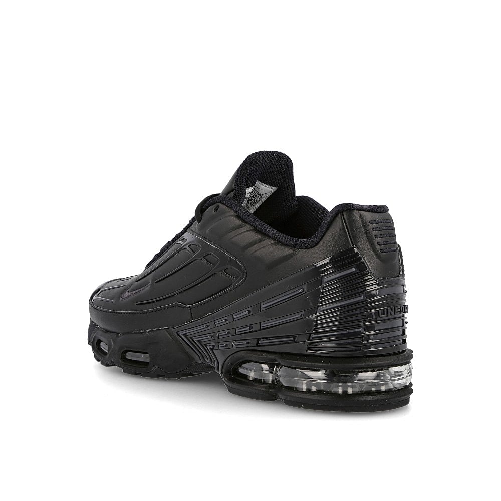 Nike air max plus iii ltr Black-Dark Smoke Grey Sneakers  Material | Overkill
