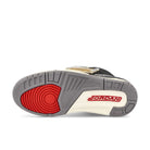 Jordan Wmns Air Jordan 3 Retro Black / Fire Red-Metallic Gold - Cement Grey Mid Top Sneakers  Detail View 1 | Overkill