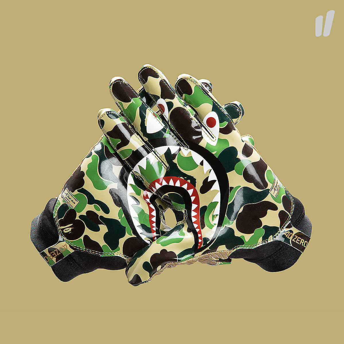 adidas Bape x adidas Gloves Green Camo Gloves CL4729 | Overkill