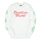 Chinatown Market Palm Long Sleeve White Longsleeves CTSU19-PLLS | Overkill