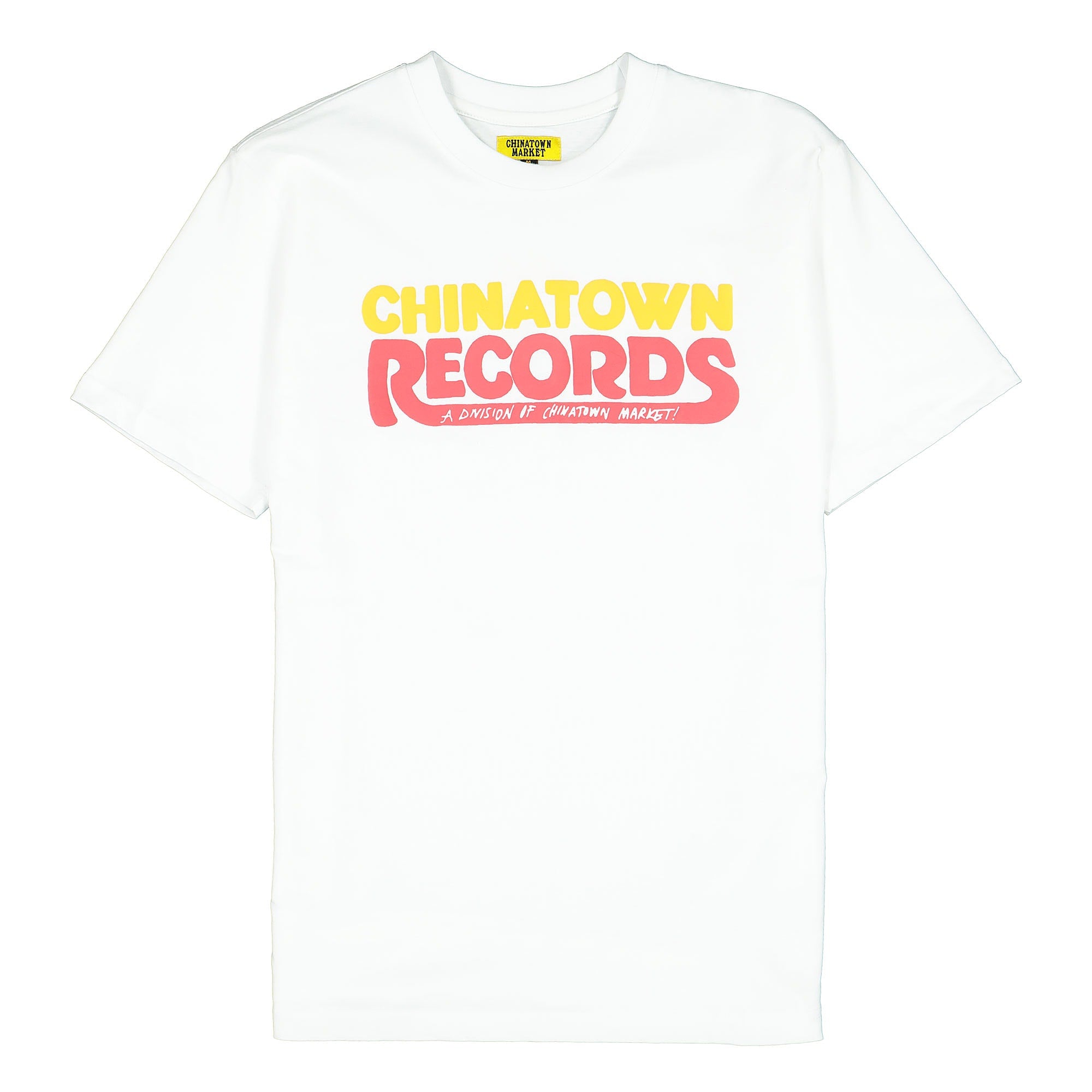 Chinatown Market Records T-Shirt White T-Shirts CTSU19-CTRSS | Overkill