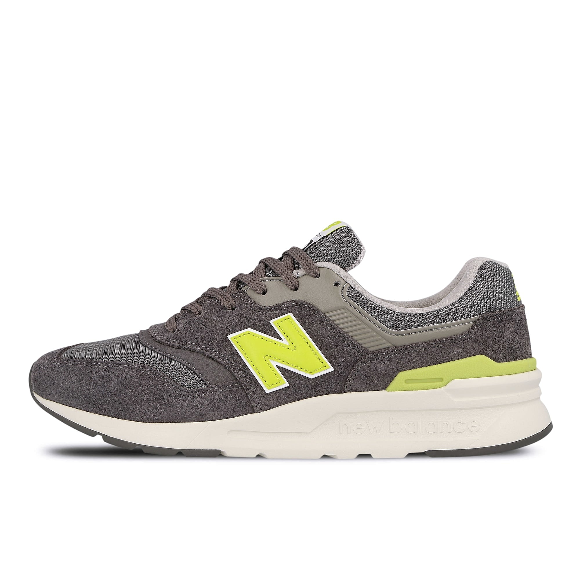 New Balance cm 997 hdj Grey-Yellow Low Top Sneakers 738151-60-12 | Overkill