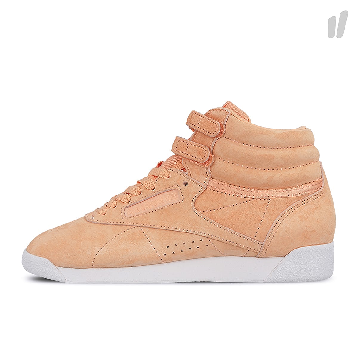 Reebok wmns freestyle hi nbk Desert / White Sneakers CN0605 | Overkill