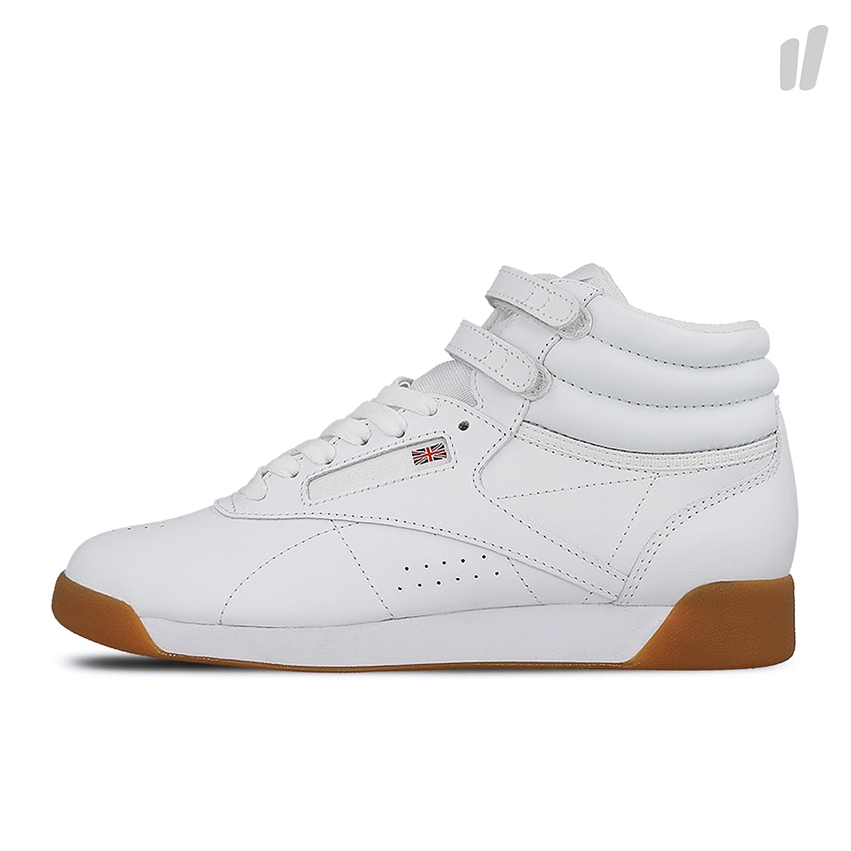 Reebok wmns freestyle hi White / Gum Sneakers CN2392 | Overkill