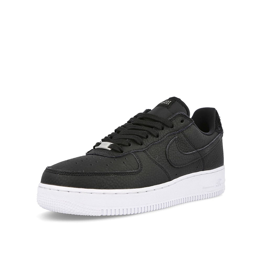 Nike air force 1 07 craft Black-Black - White - Vast Grey Low Top Sneakers  Close Up | Overkill