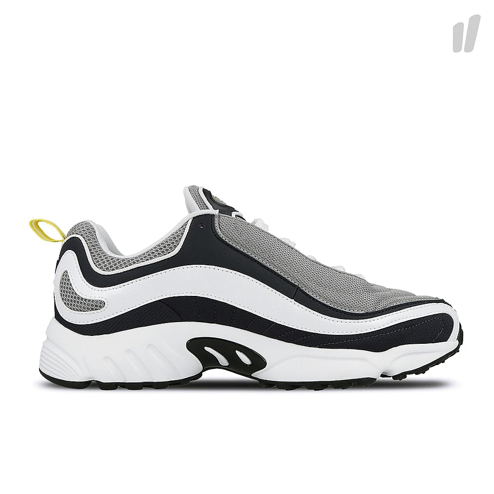 Reebok daytona dmx OG - White-Night Navy-MGH Solid Grey-Yellow-Black Low Top Sneakers  Silhouette | Overkill
