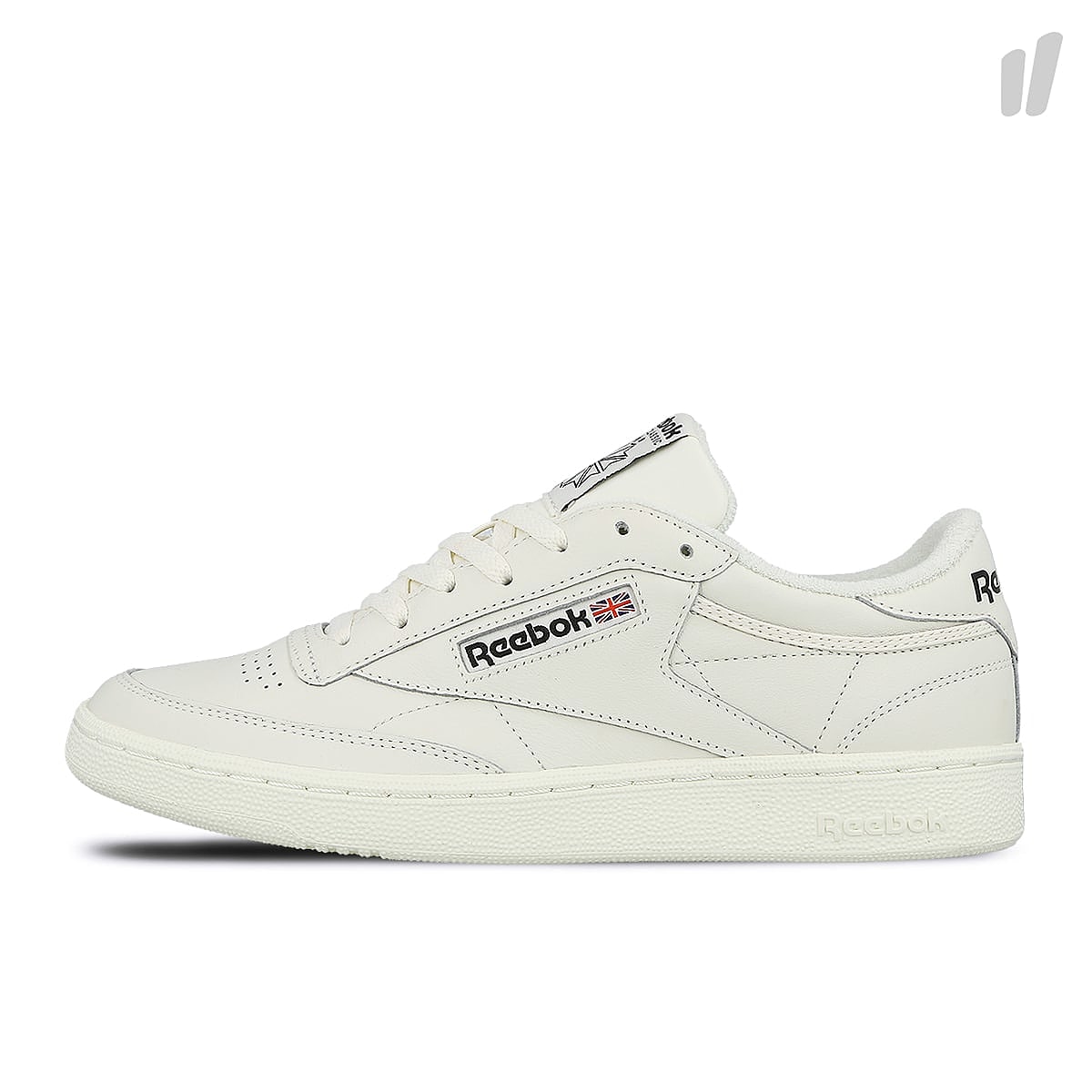 Reebok club c 85 mu Chalk-Black Low Top Sneakers CN3924 | Overkill