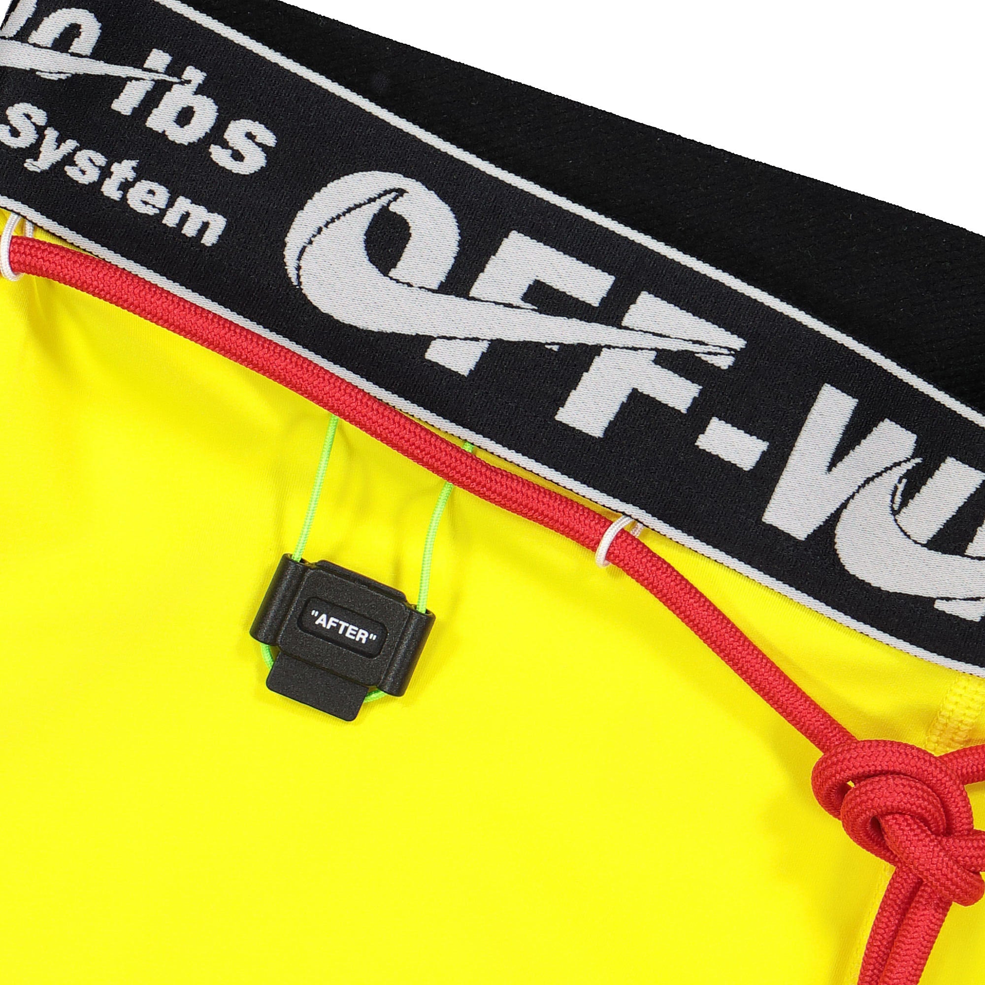 Nike Off-White x Nike Wmns NRG Pro Short Opti Yellow Shorts Detailfoto | Overkill