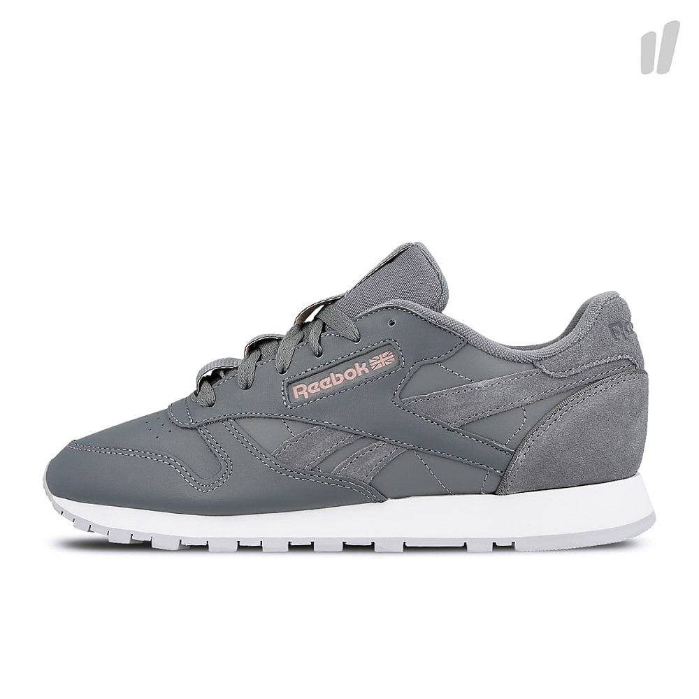 Reebok wmns classic leather Gold Grey-Smokey Rose Sneakers CN7023 | Overkill