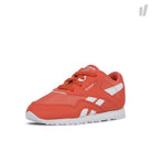 Reebok classic leather infants Bright Rose-White Low Top Sneakers  Close Up | Overkill