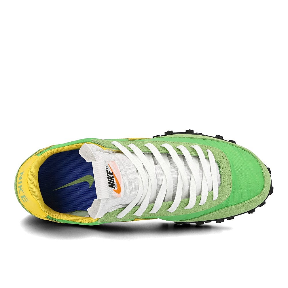 Nike waffle racer Green Nebula-Amarillo - Eucalyptus Fog Sneakers  Detailfoto | Overkill