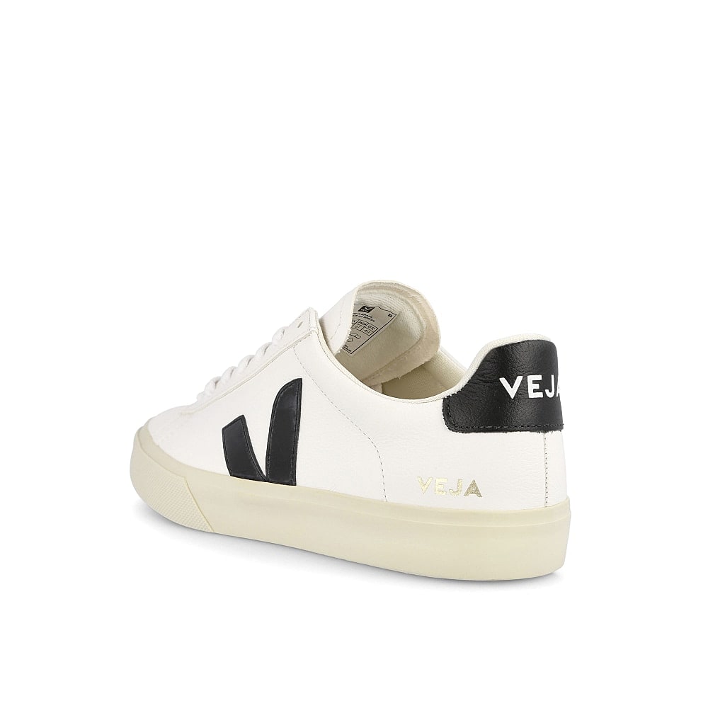Veja wmns campo chromefree Extra White-Black Sneakers  Material | Overkill