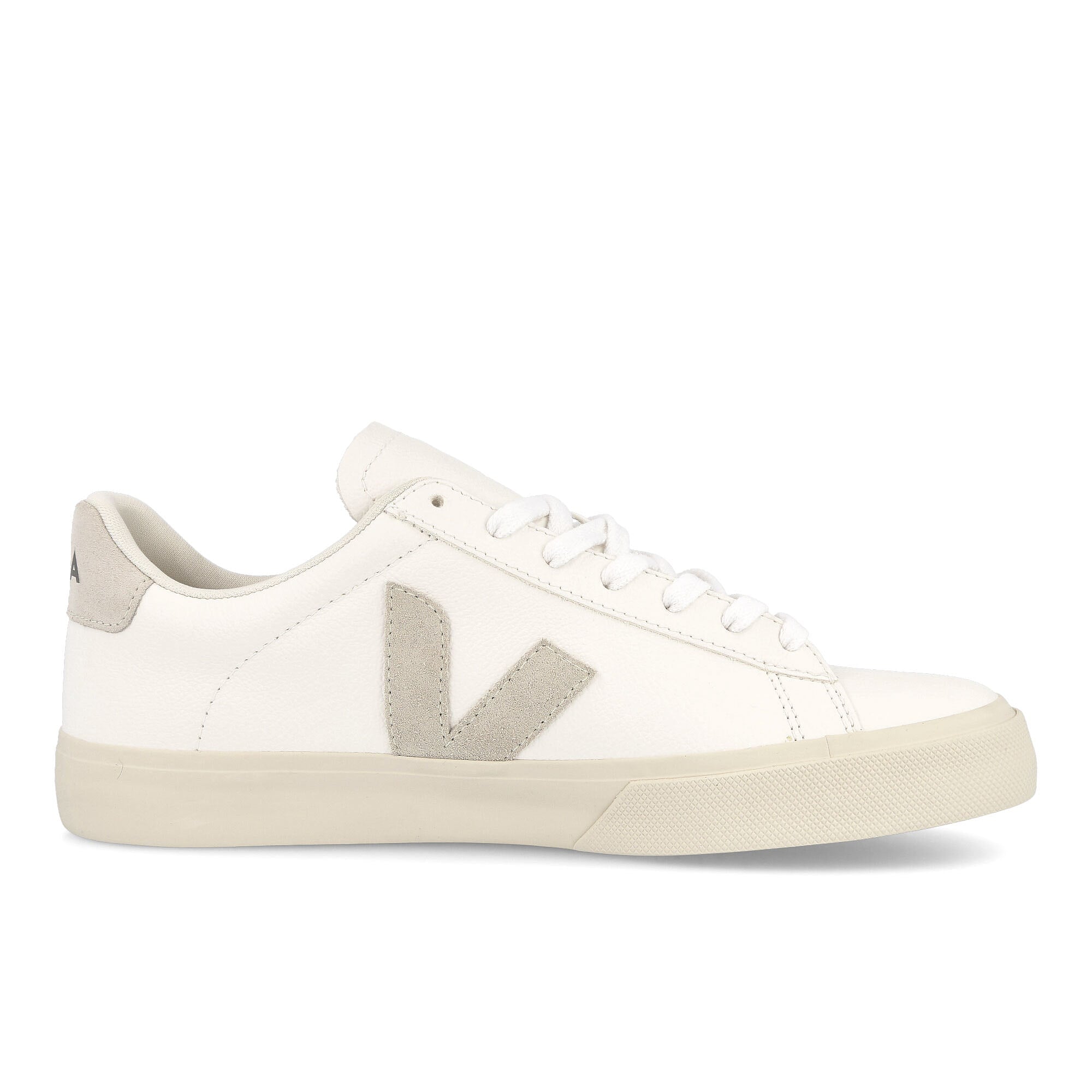 Veja Campo Chromefree Leather Extra White-Natural Sude Sneakers  Silhouette | Overkill