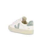 Veja Campo Chromefree Leather Extra White-Matcha Low Top Sneakers  Material | Overkill