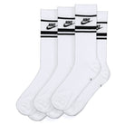 Nike Sportswear Essential Socks 3 Pack White / Black - Black Socks CQ0301 103 | Overkill