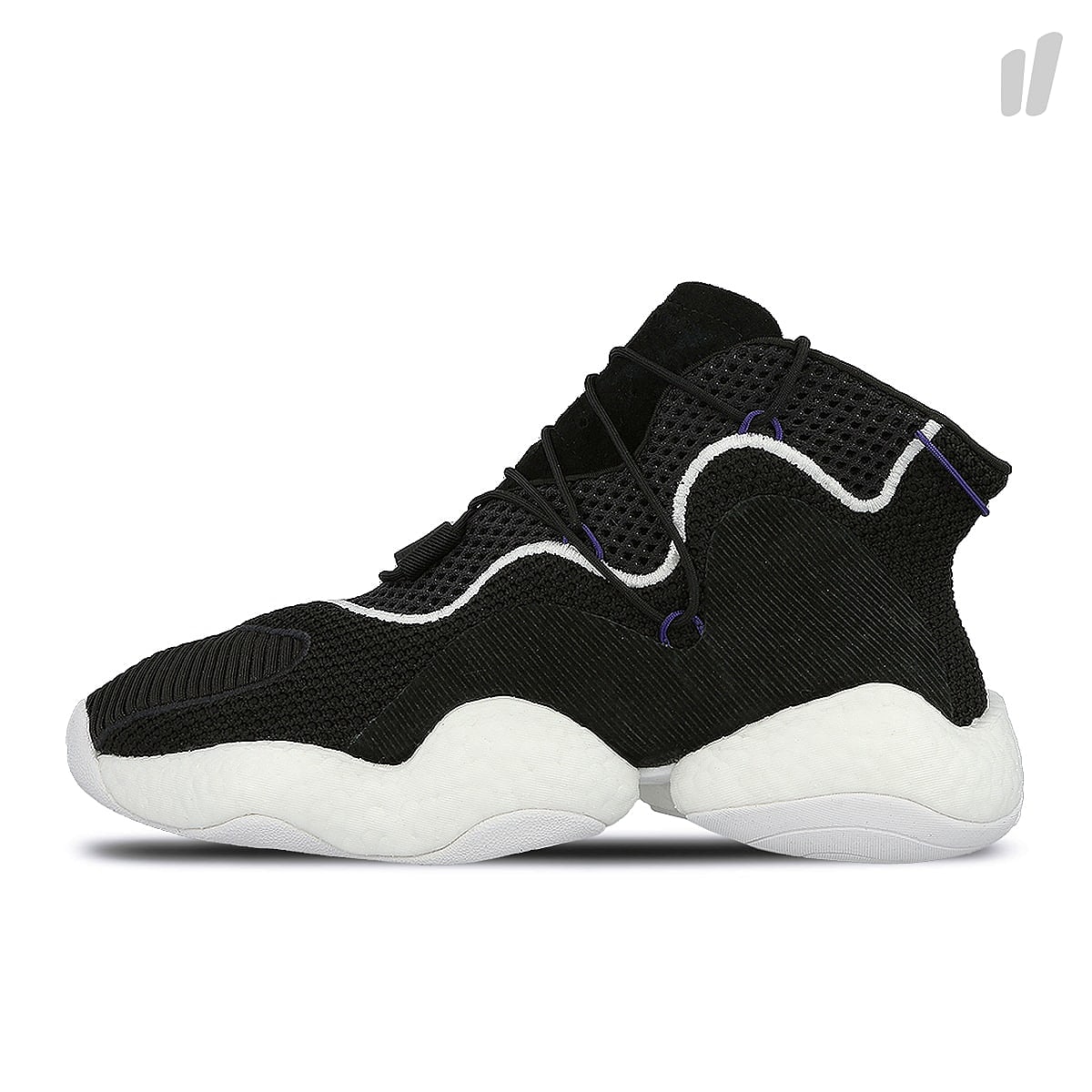 adidas crazy byw lvl 1 Core Black / Footwear White / Real Purple Sneakers CQ0991 | Overkill