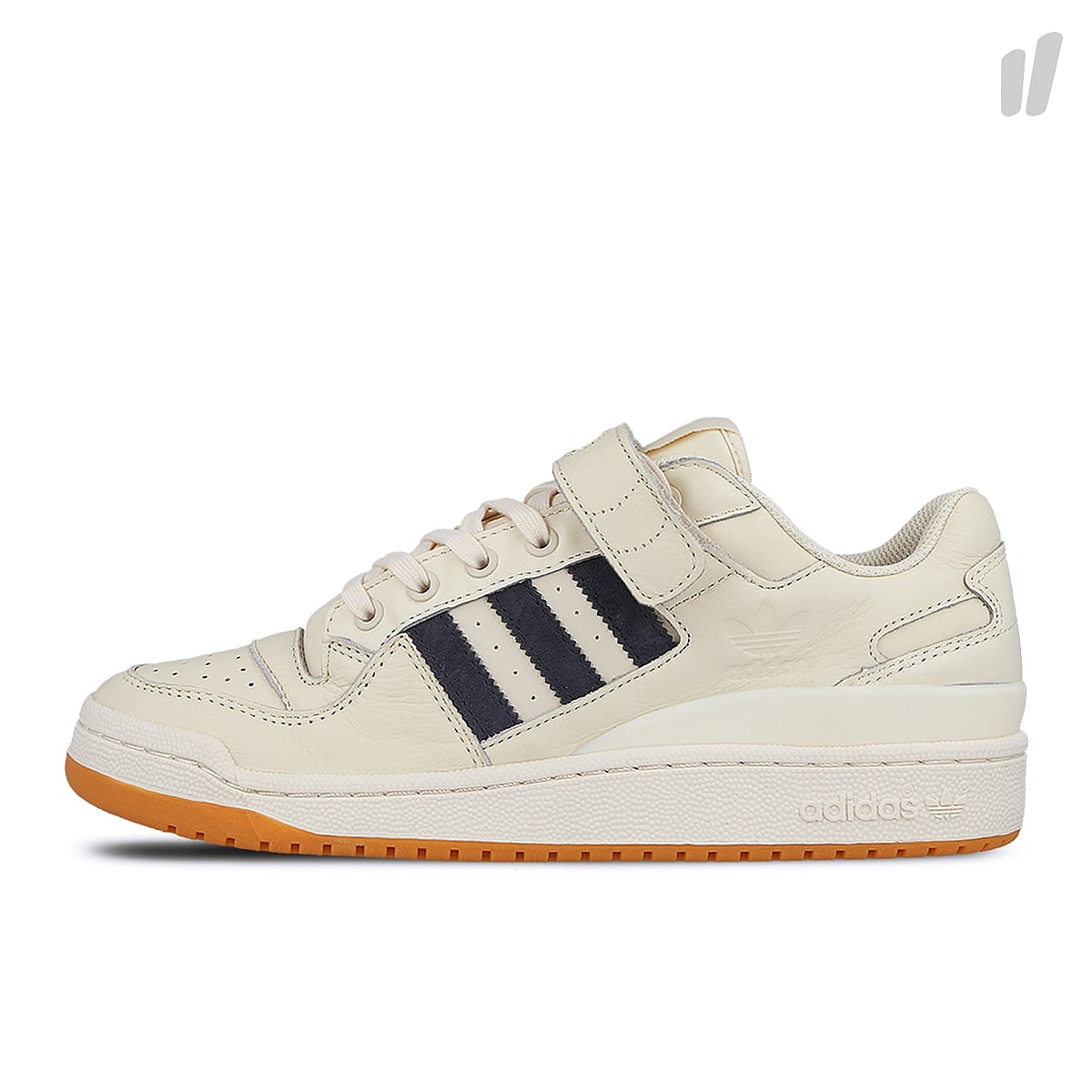 adidas forum lo Chalk White / Trace Blue / Gum 1 Sneakers CQ0996 | Overkill
