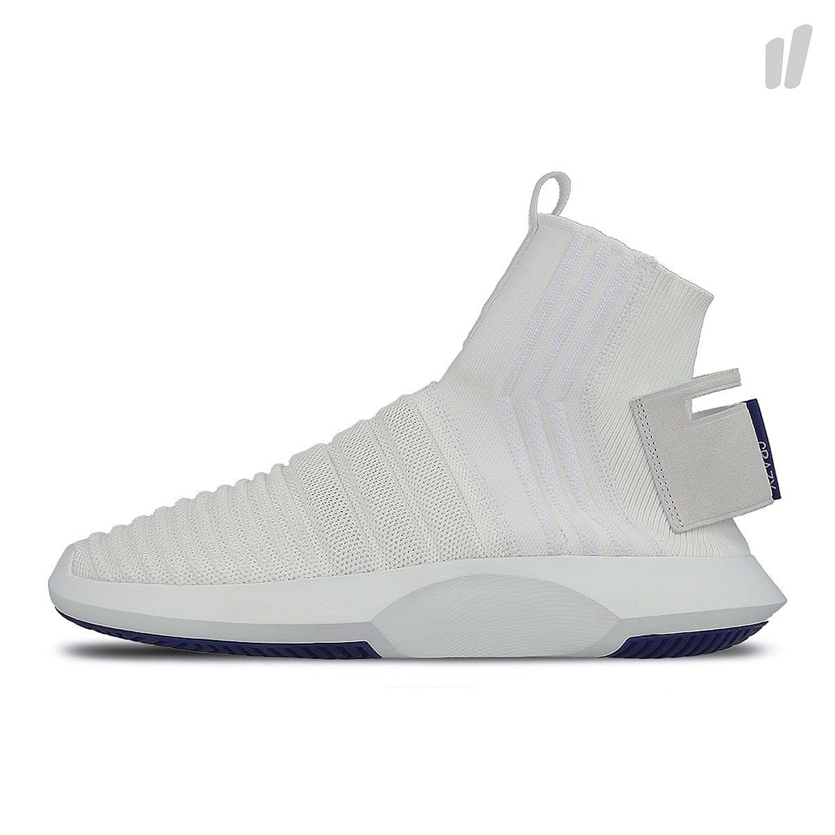 adidas crazy 1 adv sock primeknit asw Footwear White / Footwear White / Real Purple Sneakers CQ1012 | Overkill