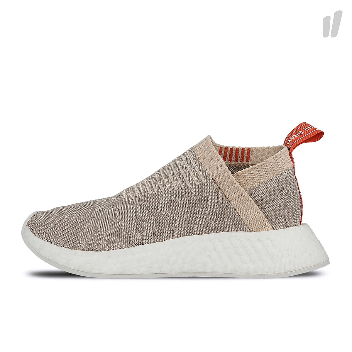 adidas wmns nmd cs2 primeknit Linen / Vapour Grey / Running White  CQ2039 | Overkill