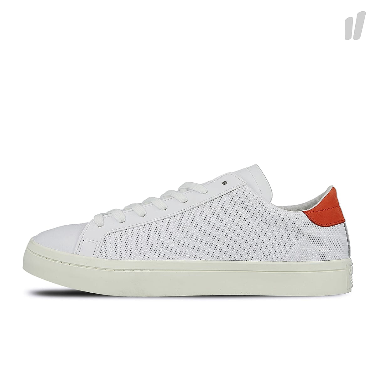 adidas courtvantage Footwear White / Footwear White / Red Sneakers CQ2566 | Overkill