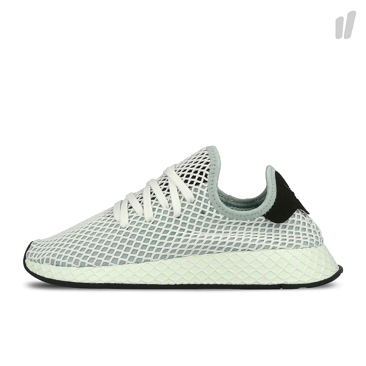 adidas wmns deerupt runner Ash Green / Ash Green / Core Black  CQ2911 | Overkill