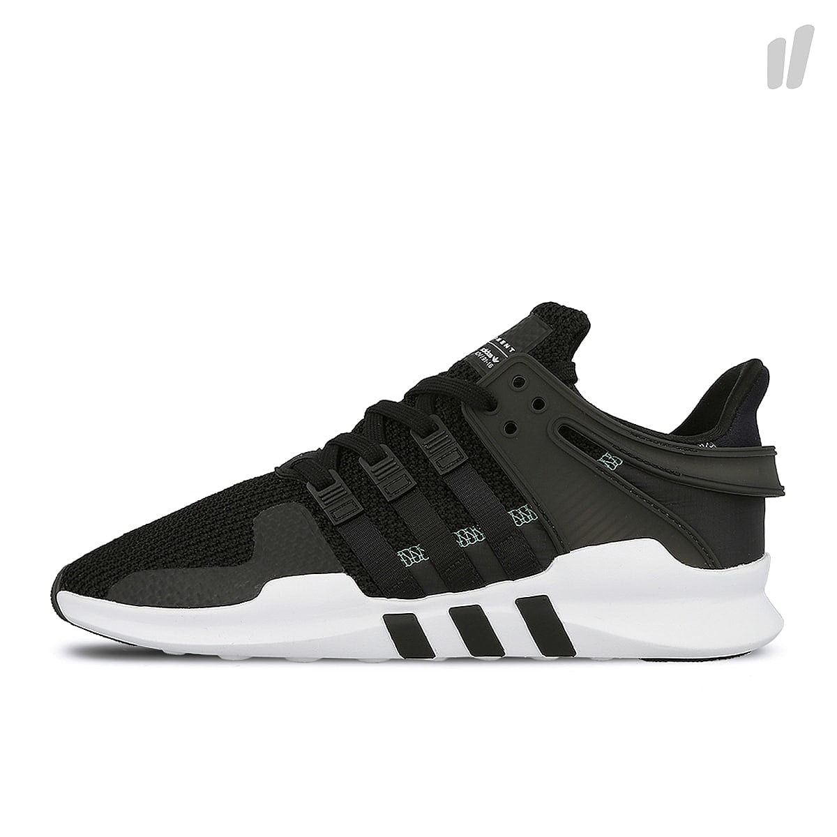 adidas equipment support adv Core Black / Core Black / Footwear White Low Top Sneakers CQ3006 | Overkill