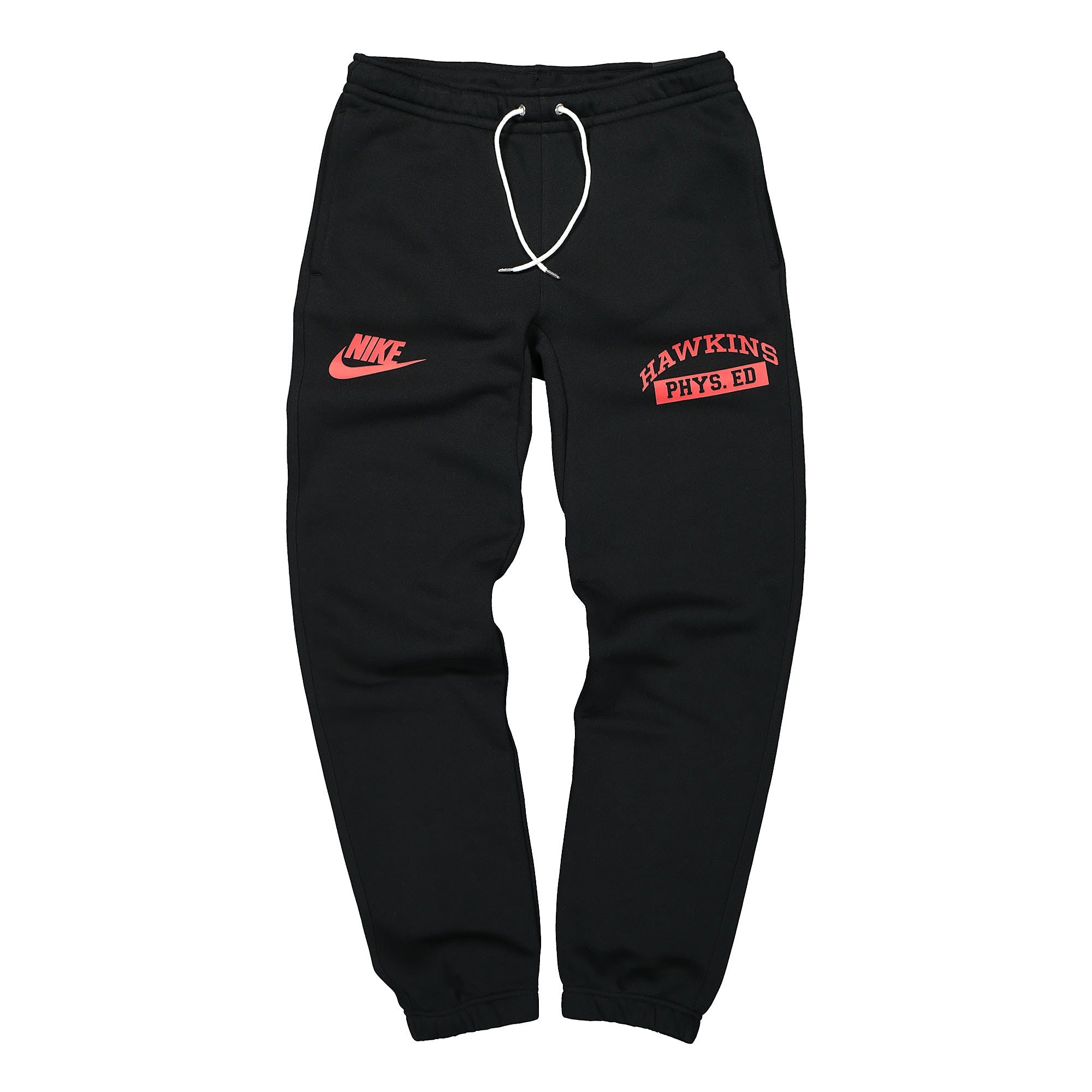 Nike Stranger Things x Nike NRG Club Pant Black / White / University Red Sweat & Track Pants CQ3656 010 | Overkill