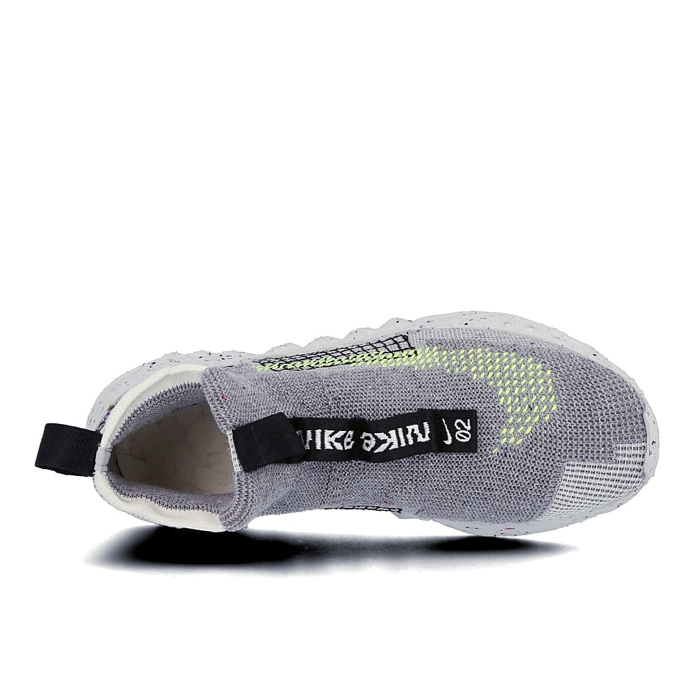 Nike space hippie 02 Grey-Volt Glow - Photon Dust Sneakers  Detailfoto | Overkill