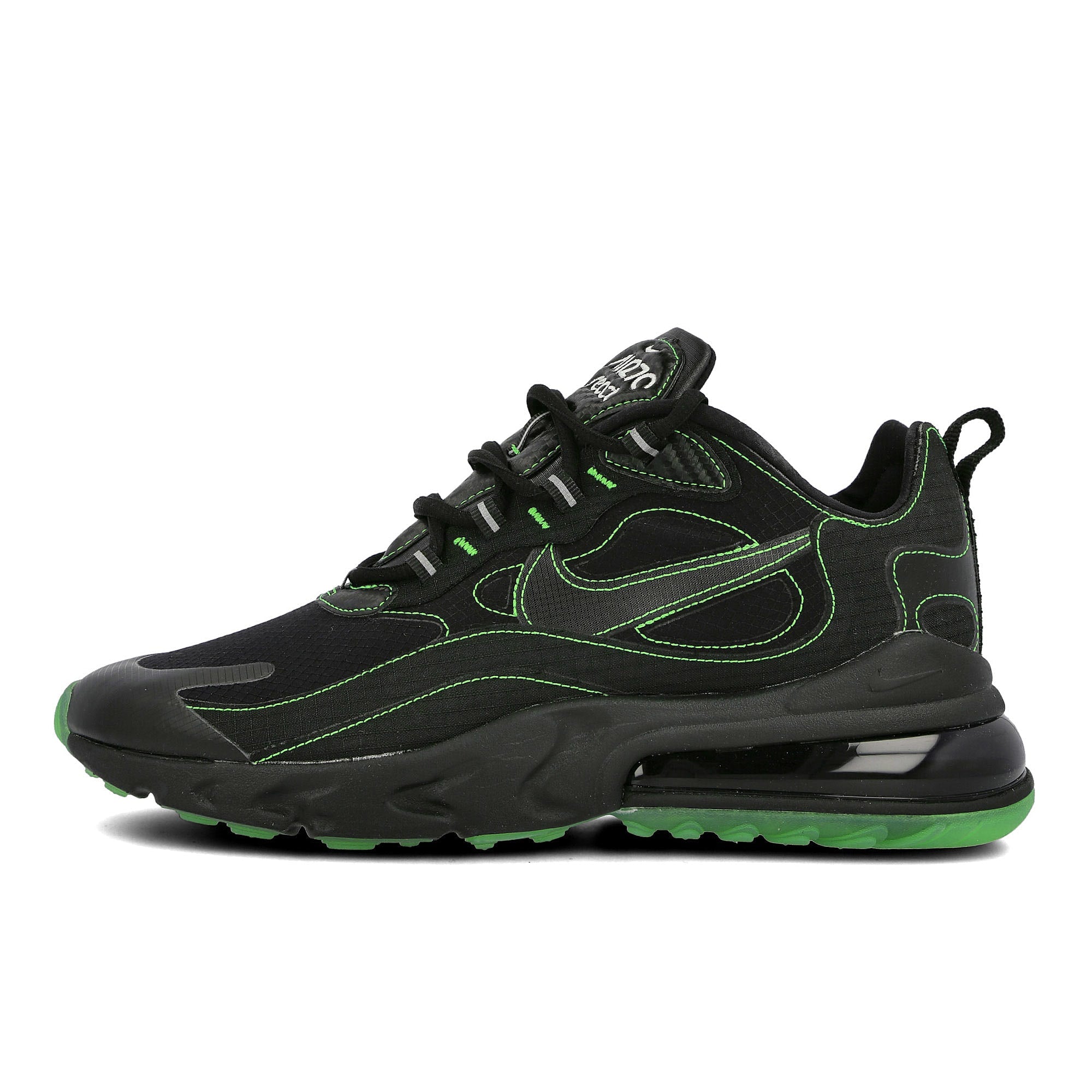Nike air max 270 react sp Black / Black - Electric Green  CQ6549 001 | Overkill
