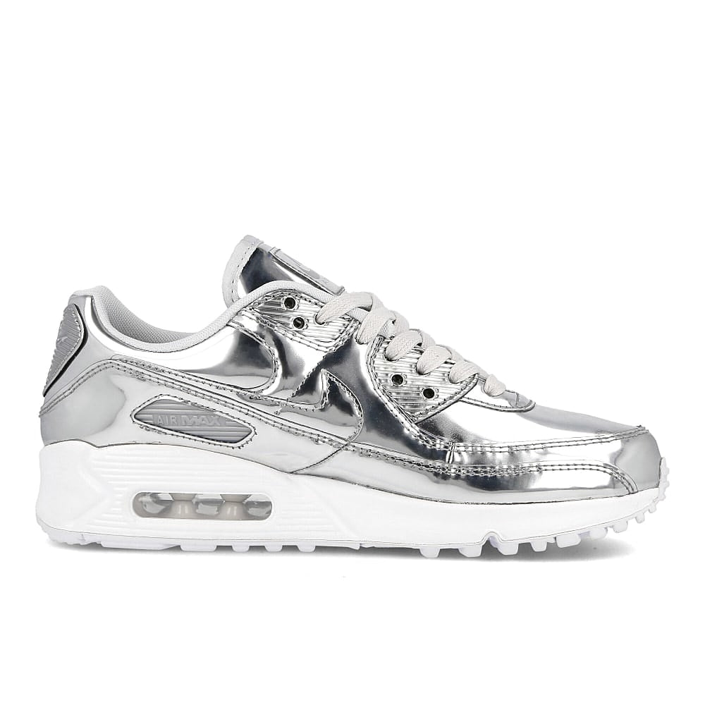 Nike wmns air max 90 sp Chrome / Chrome - Pure Platinum - White   Material | Overkill