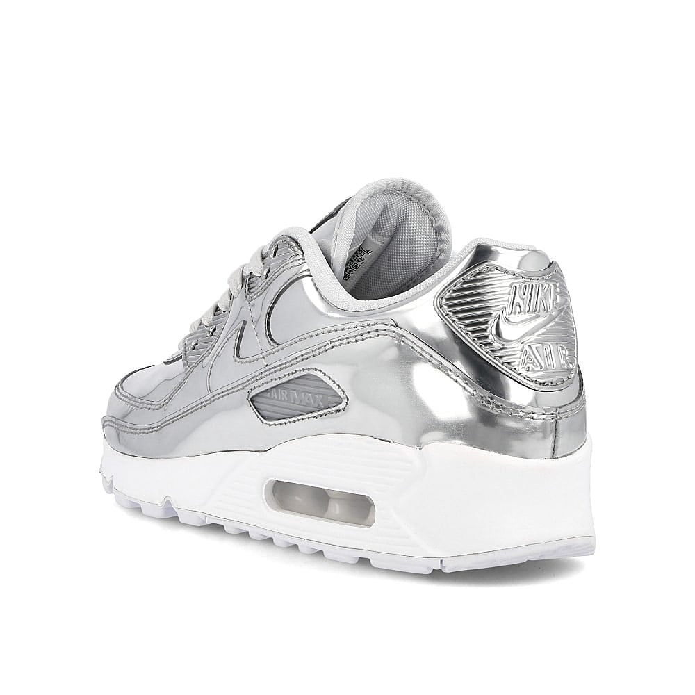 Nike wmns air max 90 sp Chrome / Chrome - Pure Platinum - White  Close-up | Overkill