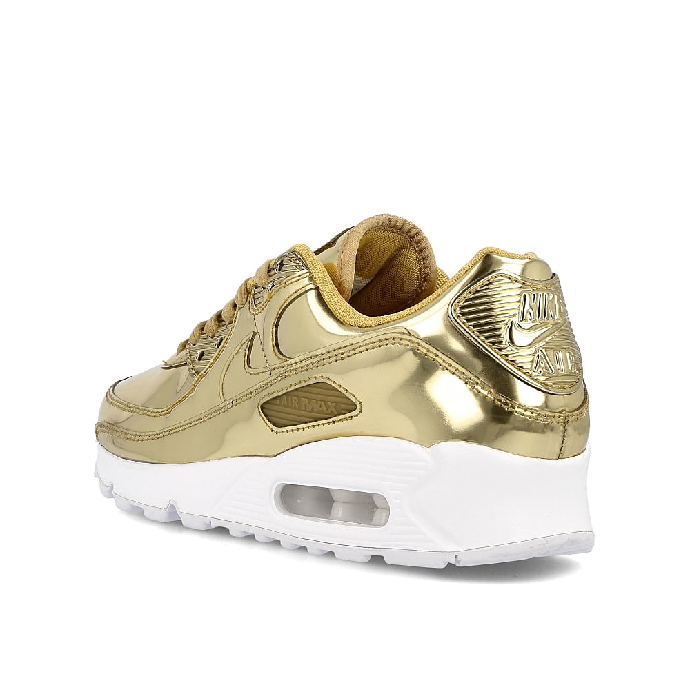 Nike wmns air max 90 sp Metallic Gold / Metallic Gold - Club Gold  Close-up | Overkill