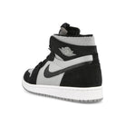 Jordan Air Jordan 1 Zoom Air Comfort Black-White - Light Smoke Grey High Top Sneakers  Material | Overkill