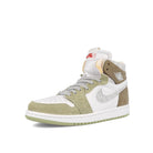 Jordan Wmns Air Jordan 1 Zoom Comfort White / Grey Heather - Olive Aura - Khaki  Detailfoto | Overkill