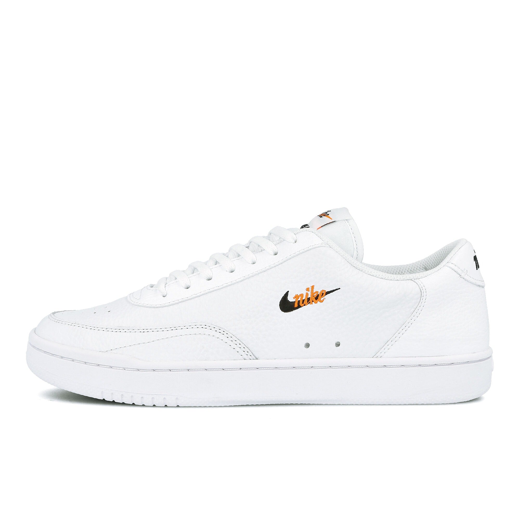 Nike court vintage premium White / Black - Total Orange  CT1726 100 | Overkill