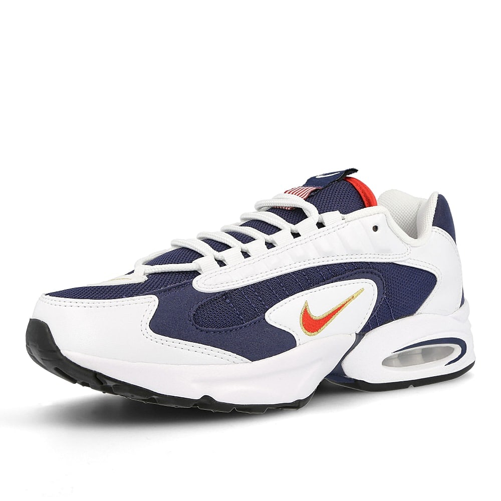 Nike air max triax usa Midnight Navy-University Red - White Low Top Sneakers  Close Up | Overkill
