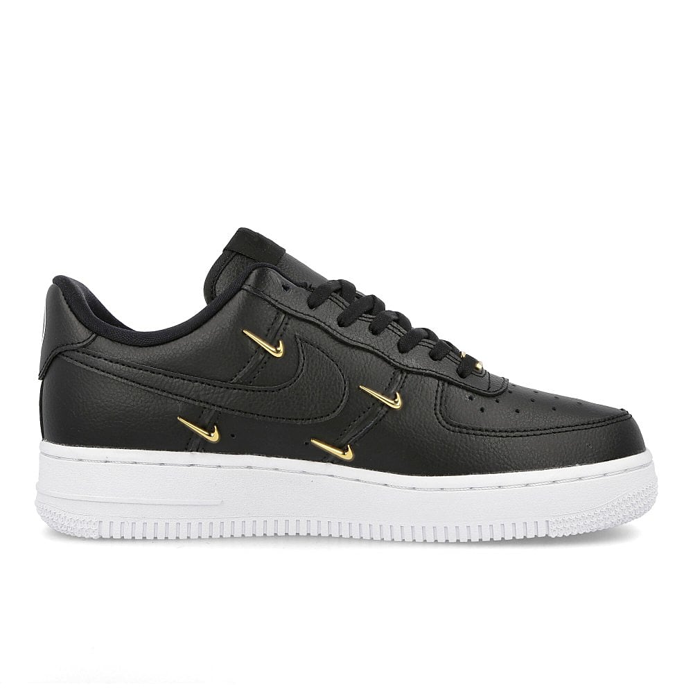 Nike wmns air force 1 07 lx Black / Black - Metallic Gold - Hyper Royal   Material | Overkill