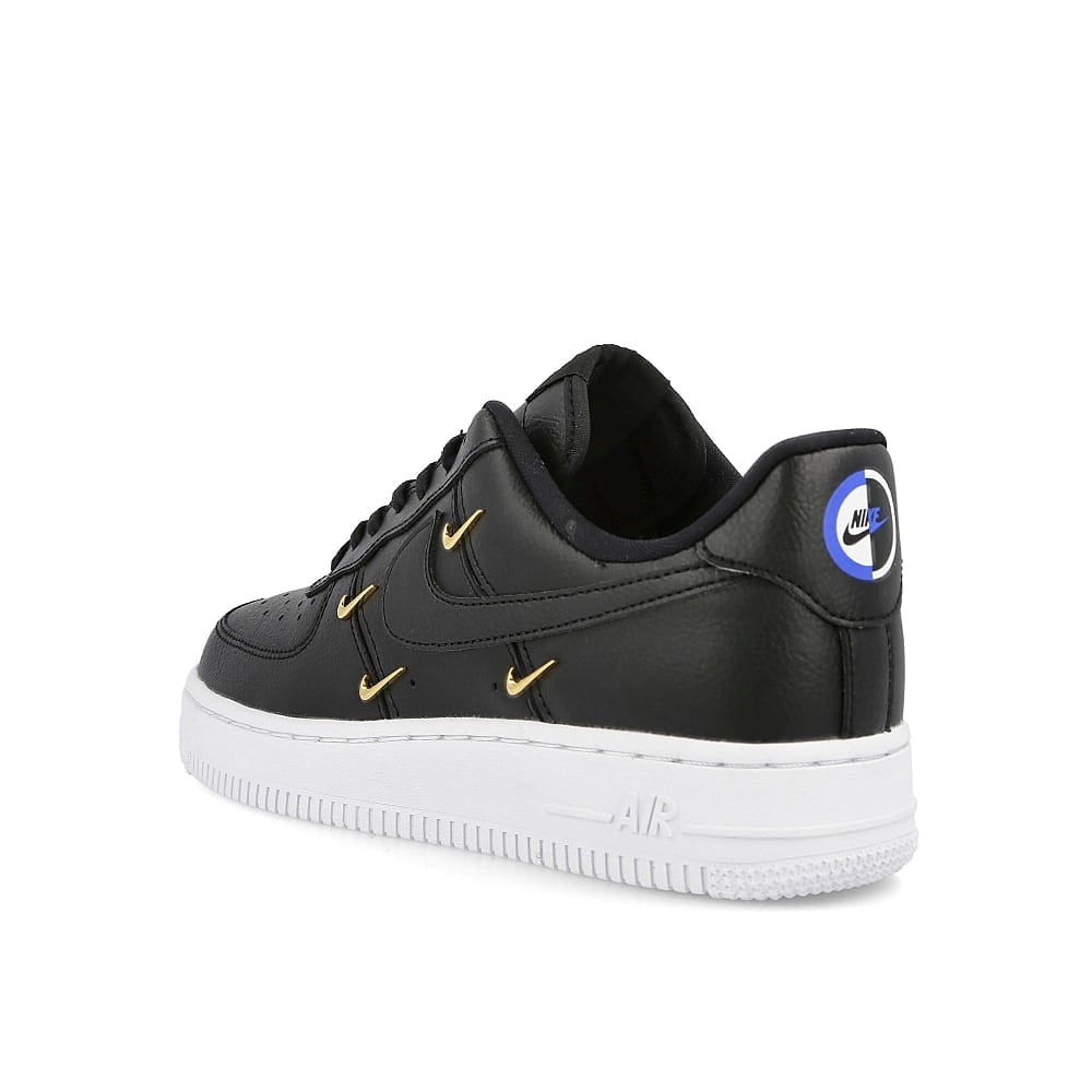 Nike wmns air force 1 07 lx Black / Black - Metallic Gold - Hyper Royal  Close-up | Overkill