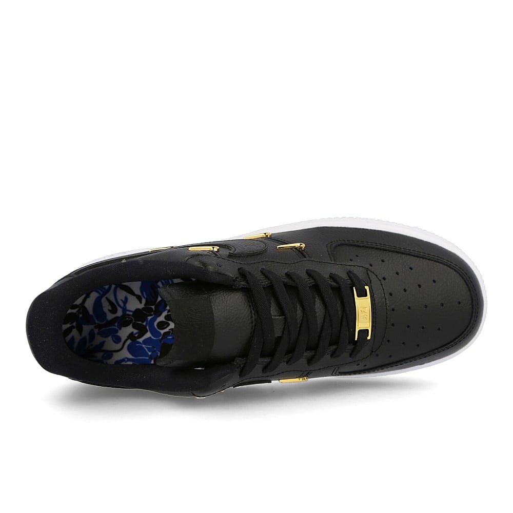 Nike wmns air force 1 07 lx Black / Black - Metallic Gold - Hyper Royal  Detail view 1 | Overkill