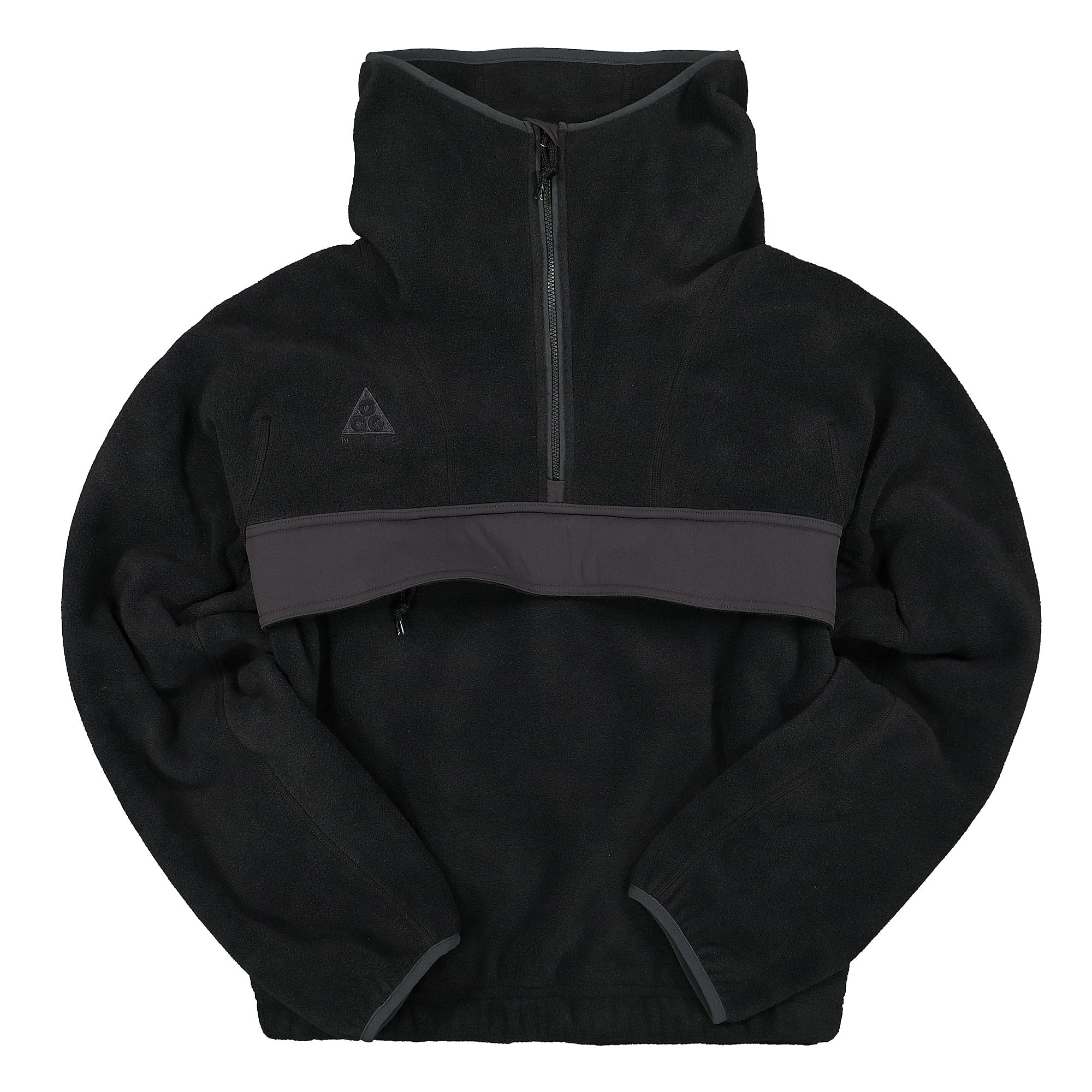 Nike Wmns ACG Fleece Anorak Black / Anthracite / Anthracite Jackets CT2717 010 | Overkill