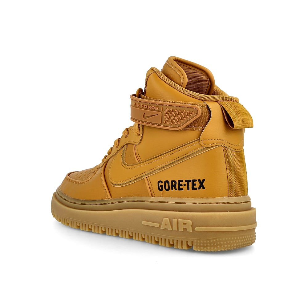 Nike air force 1 gtx boot Flax-Flax - Wheat - Gum Light Brown High Top Sneakers  Material | Overkill