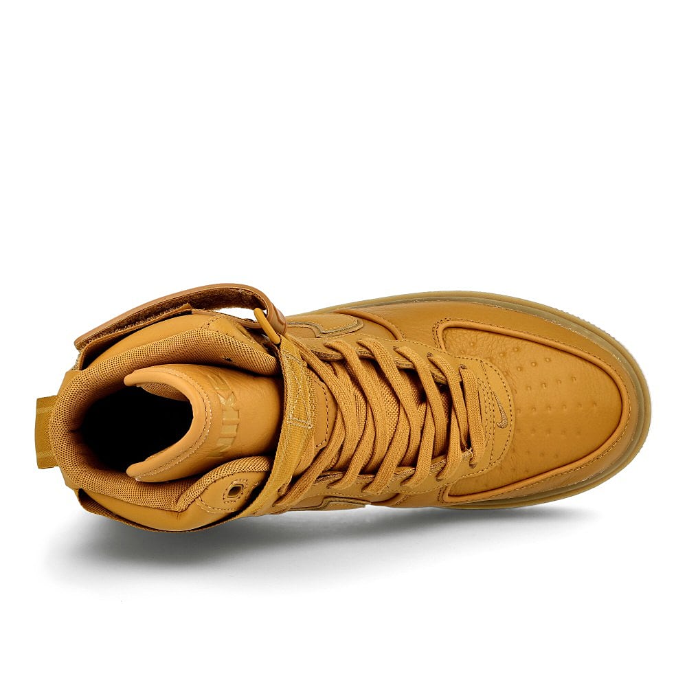 Nike air force 1 gtx boot Flax-Flax - Wheat - Gum Light Brown High Top Sneakers  Detailfoto | Overkill