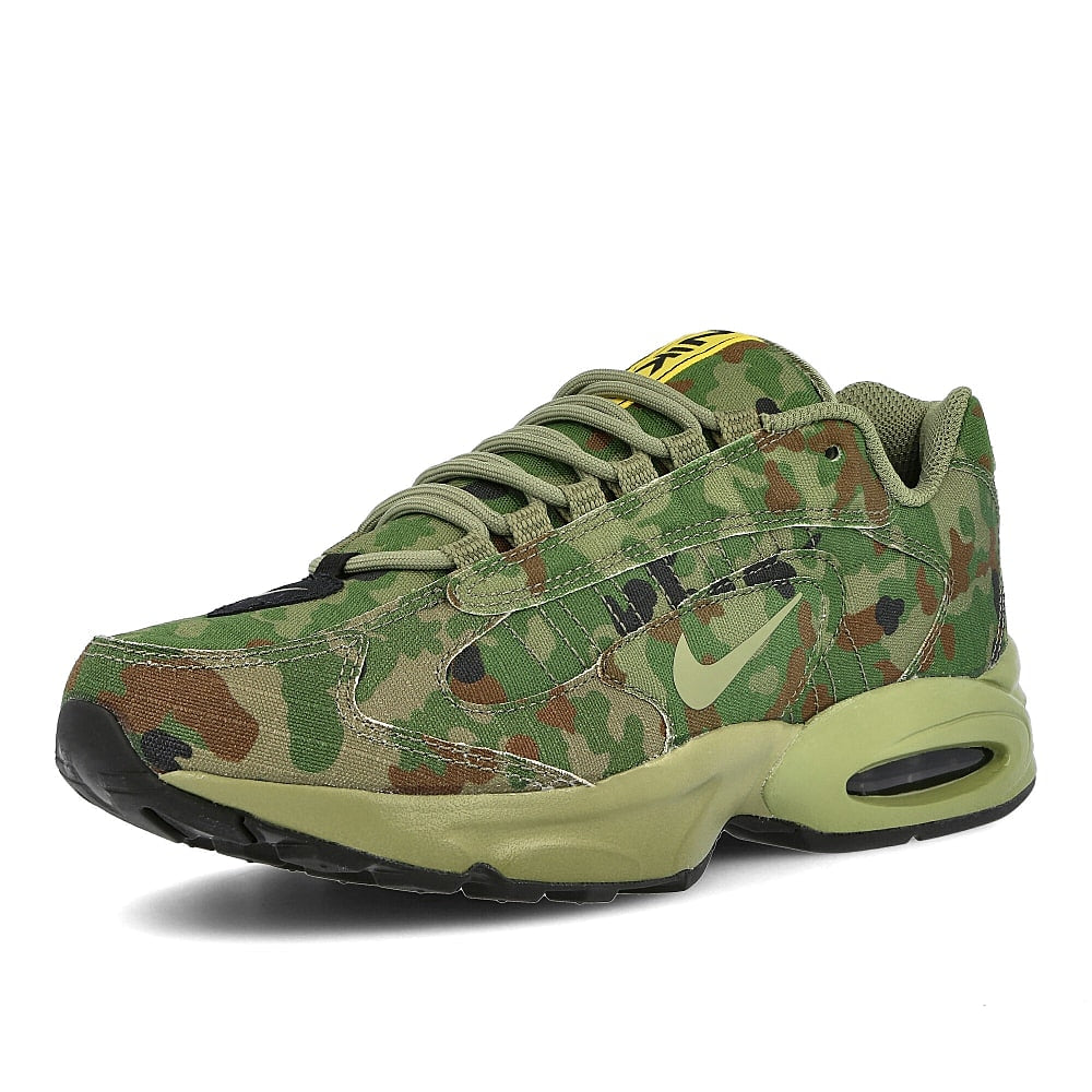 Nike air max triax 96 sp Safari-Thermal Green - LT Chocolate - Black Low Top Sneakers  Close Up | Overkill