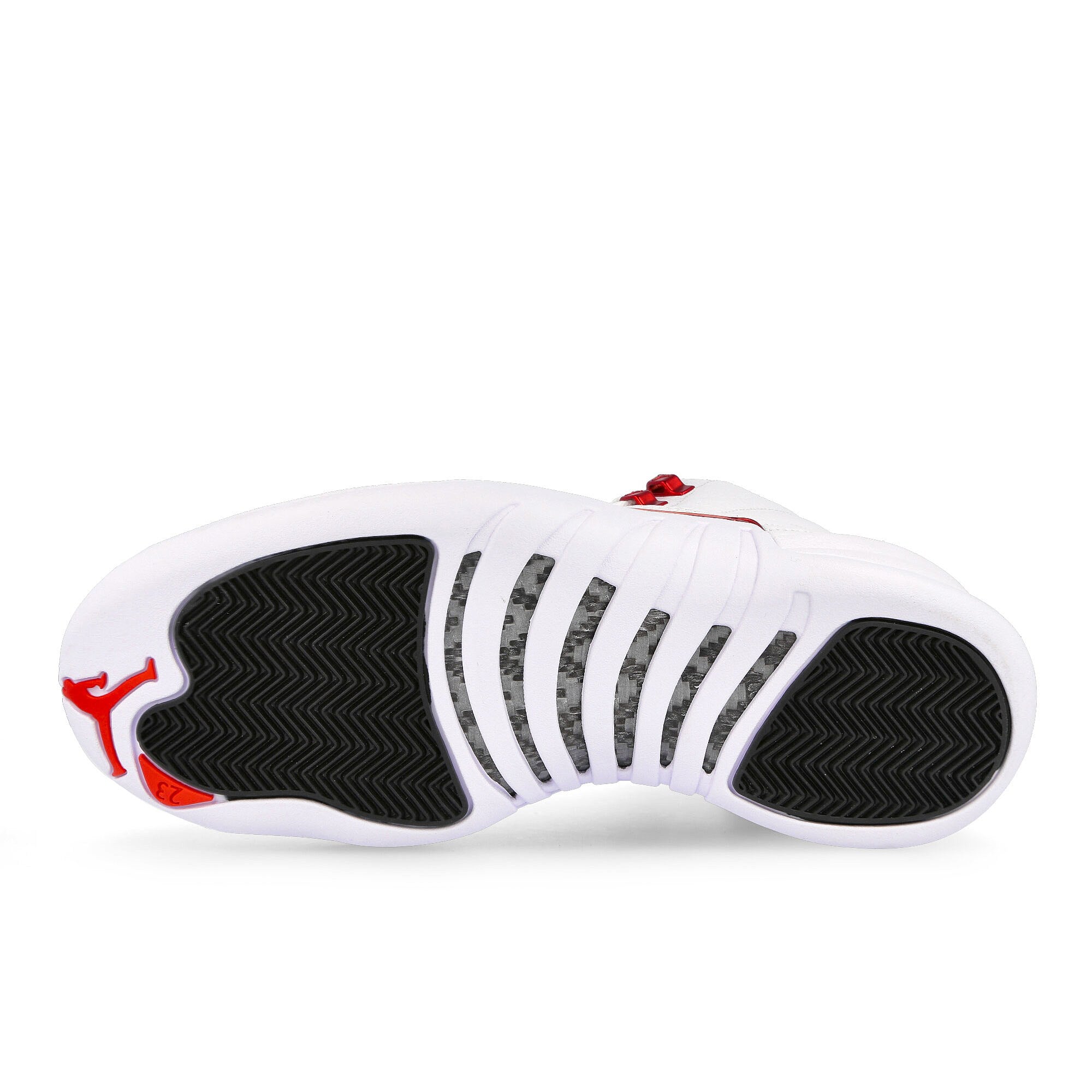 Jordan Air Jordan 12 Retro White / Black - University Red  Detail view 2 | Overkill
