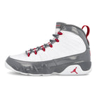 Jordan Air Jordan 9 Retro White / Fire Red - Cool Grey High Top Sneakers CT8019 162 | Overkill