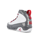 Jordan Air Jordan 9 Retro White / Fire Red - Cool Grey High Top Sneakers  Material | Overkill
