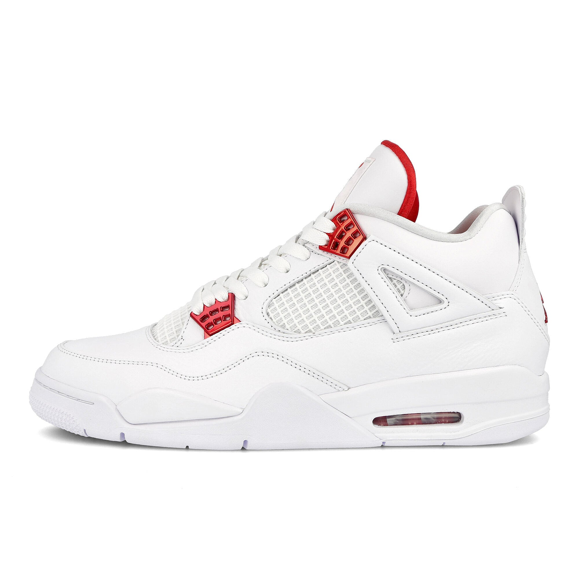 Jordan Air Jordan 4 Retro White / University Red - Metallic Silver  CT8527 112 | Overkill