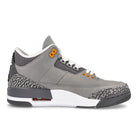 Jordan Air Jordan 3 Retro Silver / Sport Red - Light Graphite - Orange Peel   Material | Overkill