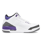 Jordan Air Jordan 3 Retro White / Black - Dark Iris - Cement Grey Mid Top Sneakers  Silhouette | Overkill
