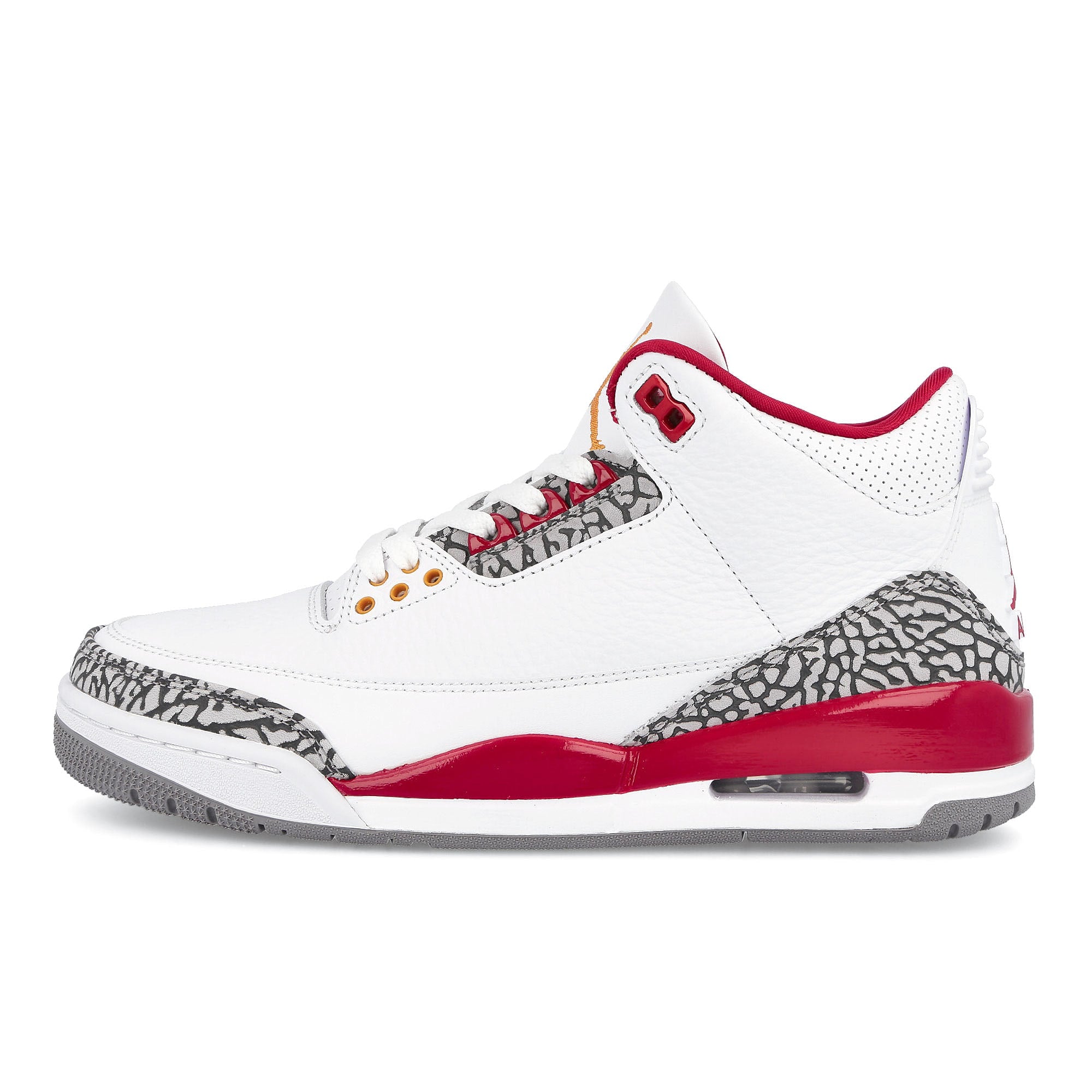 Jordan Air Jordan 3 Retro White / Light Curry - Cardinal Red  CT8532 126 | Overkill